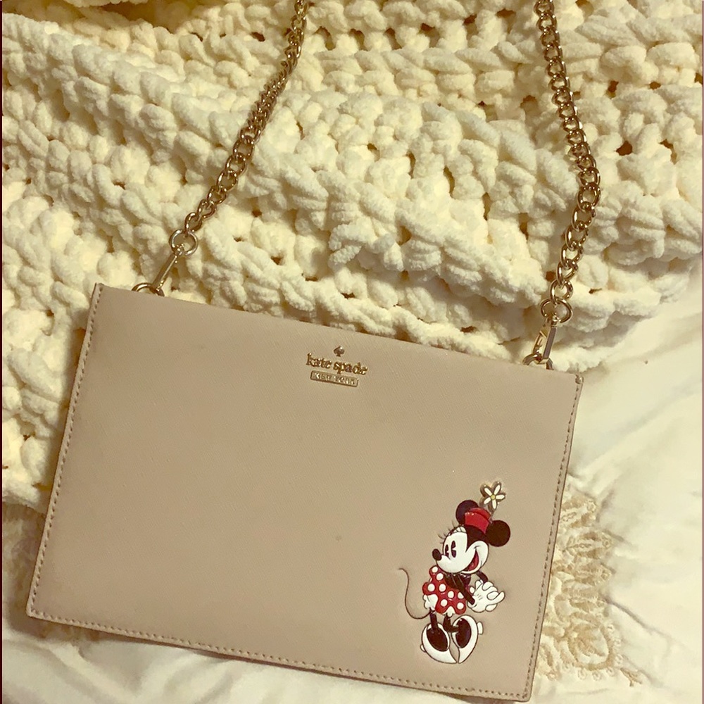 SOLD!!!  Spade Minnie Mouse crossbody/clutch